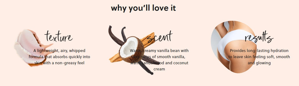 Tree Hut Vanilla Whipped Body Butter 240g / 트리헛 바디버터 바닐라