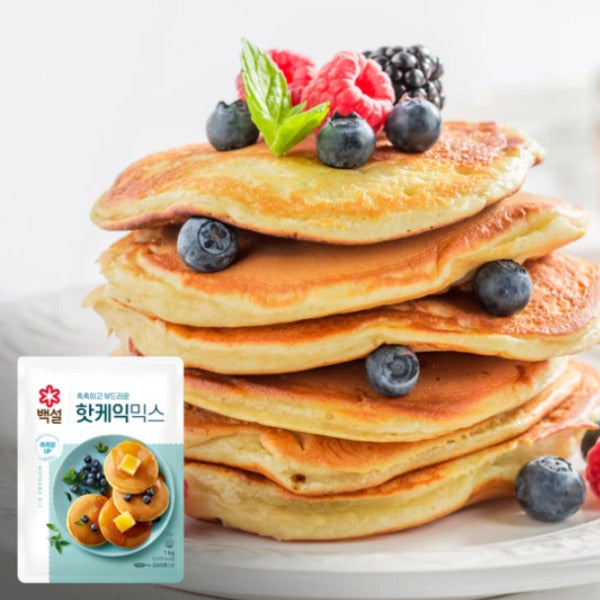 CJ Beksul Hotcake/Pancake Mix 1kg*10 씨제이 백설 핫케잌 가루