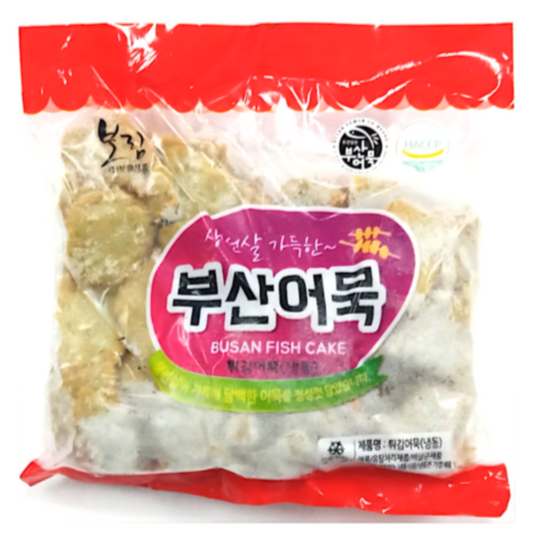Frozen Fishcake Mixed-Boram 1kg*10/냉동 보람 부산 모듬 어묵