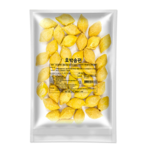 (Preorder) Frozen Rice Cake Songpyun Pumpkin for Retail 2kg*4/(선오더)[냉동해동] 송편 (호박)
