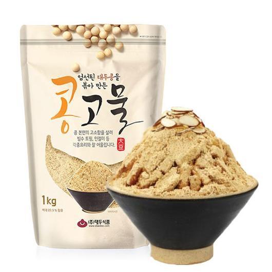 (Preorder) Powder Soybean for Ingeolmi 1kg*8/(선오더) 대두 인절미 콩고물/콩가루