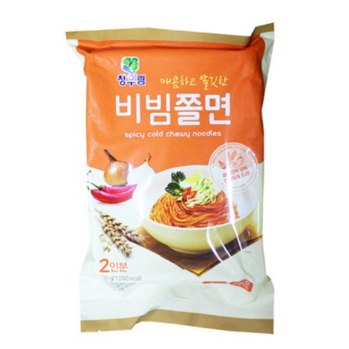 Bibim Jjolmyeon (Chewy Noodle) 430g*12/청우림 비빔 쫄면