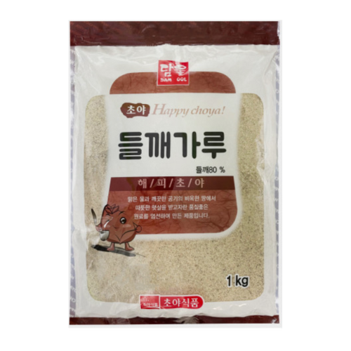 Roasted Perilla Seed Powder 1kg/초야식품 담울 들깨 가루 탕용(거친)