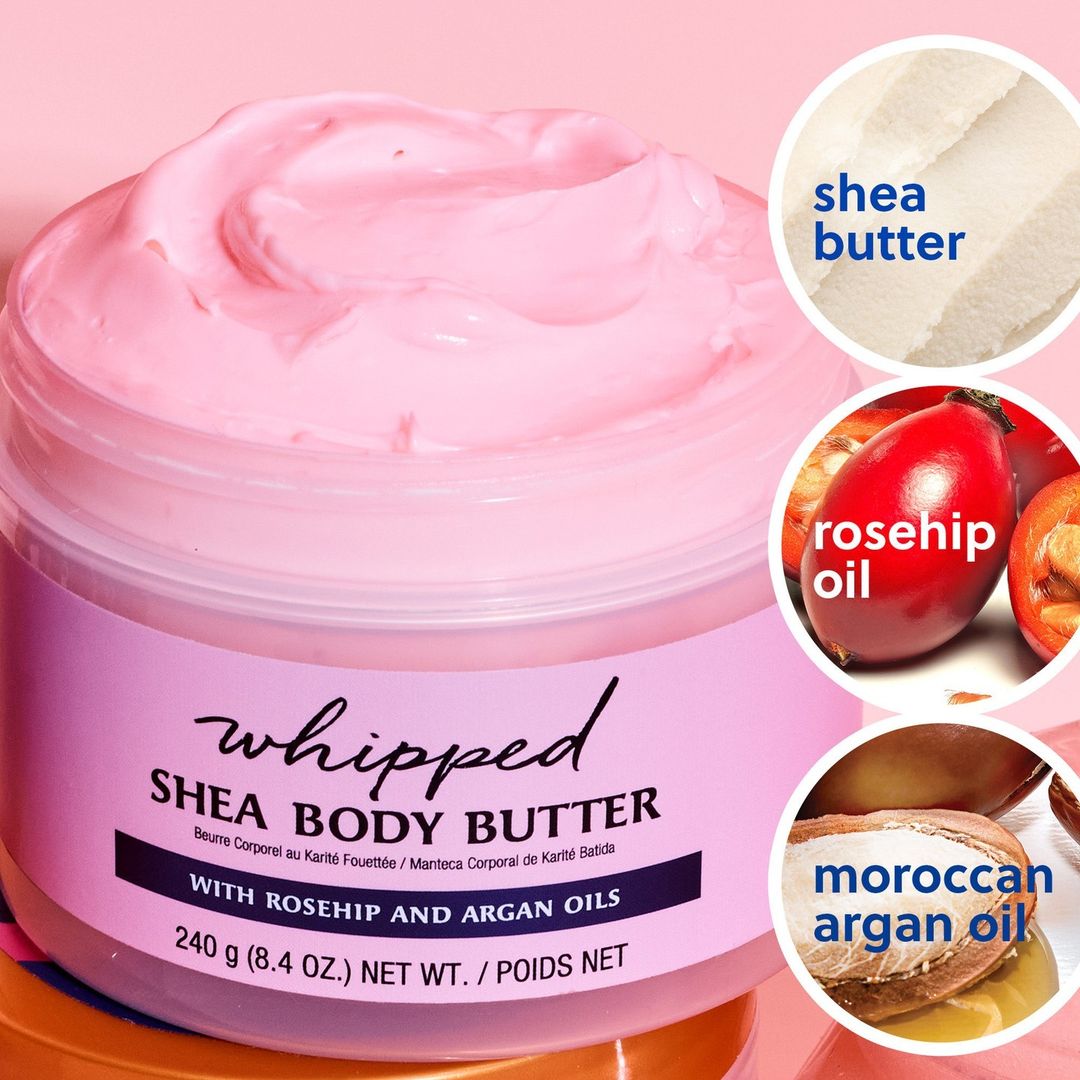Tree Hut Moroccan Rose Whipped Body Butter 240g