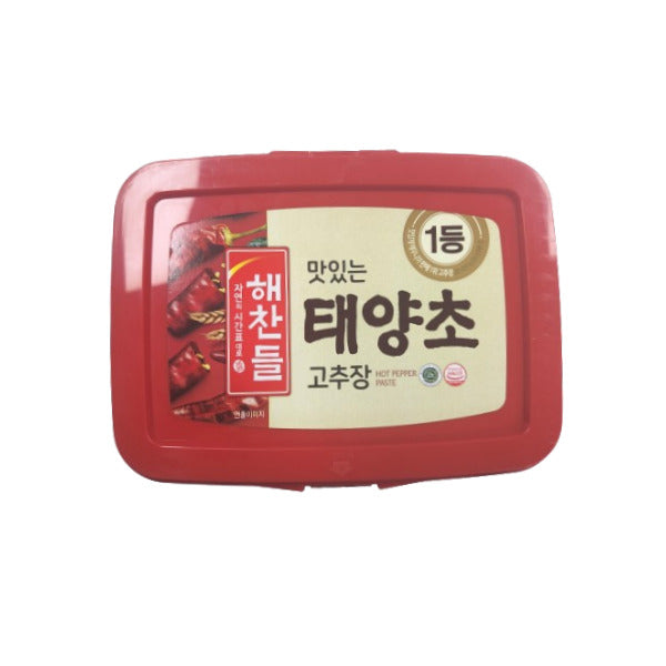 CJ Red Pepper Paste (Fermented) 3kg*4/씨제이 해찬들 맛있는 태양초 고추장