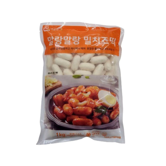 Tteokbokki Cheese Rice Cake 1kg*8/밀떡볶이 치즈밀떡
