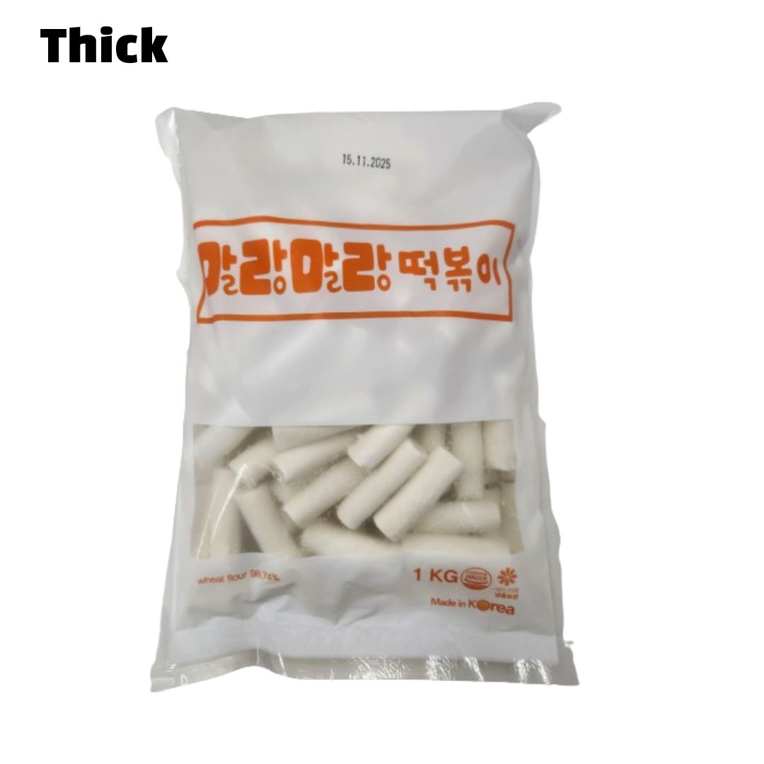 Tteokbokki Rice Cake in 33 Korean style 1kg*10 / 33 말랑말랑 밀떡볶이