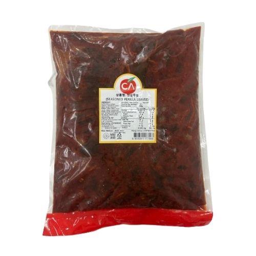 Seasoned Perilla Leaves 4kg*4 / 청아원 깻잎무침