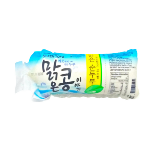 Silken Tofu from KOREA 1kg*15/순두부 대