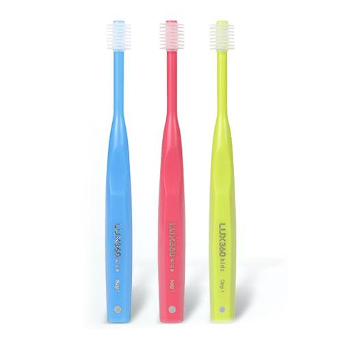 Toothbrush Lux360 Kids Step1 (4M-24M) Blue 1P/럭스 360 칫솔 어린이용 1Step (4개월-24개월) 블루