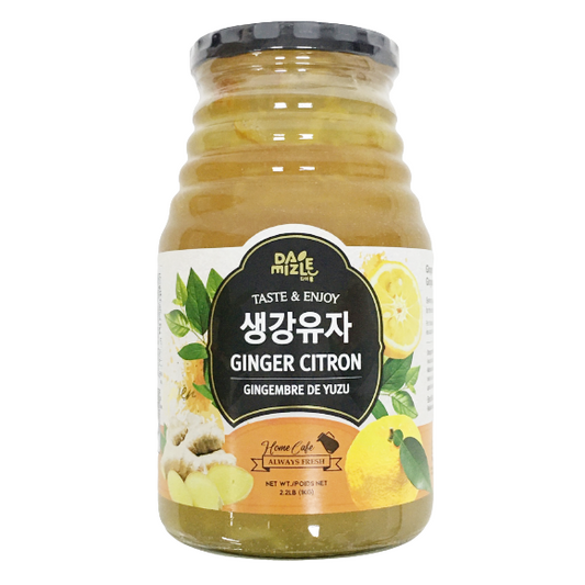 茶姜柚子茶1kg*12/생강 유자차