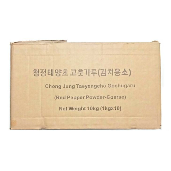 Red Pepper Powder 1kg*10 (Coarse)/태양초 고추가루 김치용