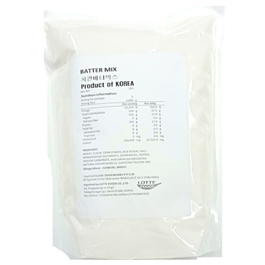Chicken Powder Lotte Batter Mix 2kg*6/롯데 치킨 배터믹스
