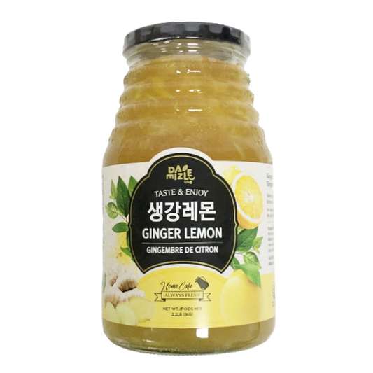 茶姜柠檬茶1kg*12/생강 레몬차