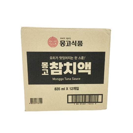 Sauce Monggo Tuna Sauce 835ml*12/몽고 참치액 소스