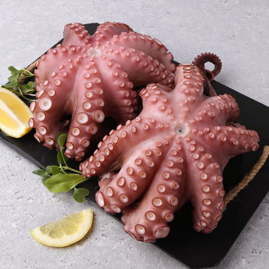 Frozen Octopus Cleaned Whole 8kg/냉동 세척 돌 문어 벌크