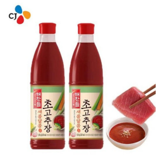 Vinegared Hot Pepper Paste CJ 1.05kg*12/씨제이 우리쌀로 만든 새콤달콤 초고추장