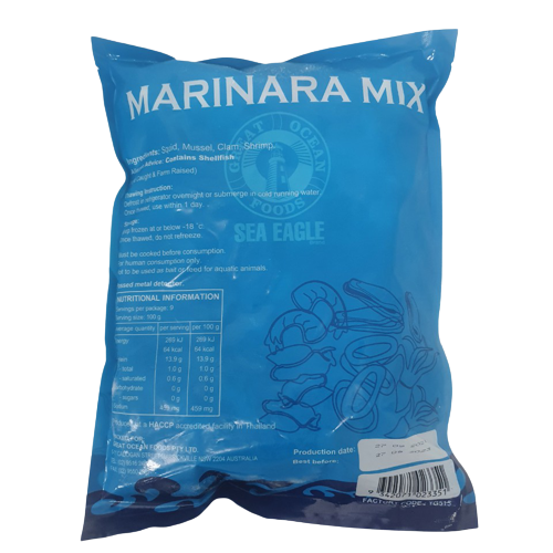 Frozen Seafood (Marinara) Mix Cooked (GOF) 900g*10/냉동 해물 믹스