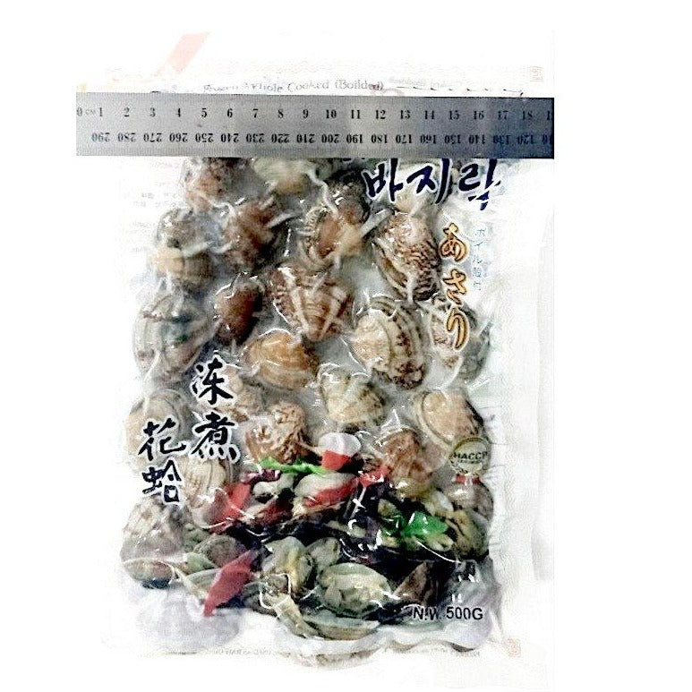 冷凍アサリ丸ごと調理 21/30 LEPUS 500g*20/냉동 자숙 바지락
