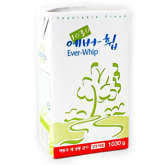 (Preorder) Whipping Cream Everwhip 1030g*12/(선주문) 식물성 휘핑크림 에버휩