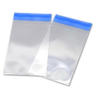(Preorder) Bakery Adhesive Plastic Bag (10cmX18cm+4cm)/(선오더) 무지접착 비닐봉투 OPP