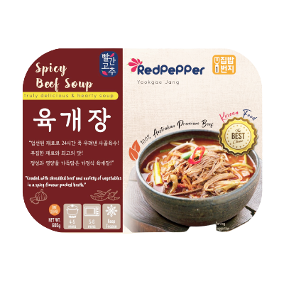 RTH 冷凍スパイシービーフスープ 600g*12/간편식품 육개장